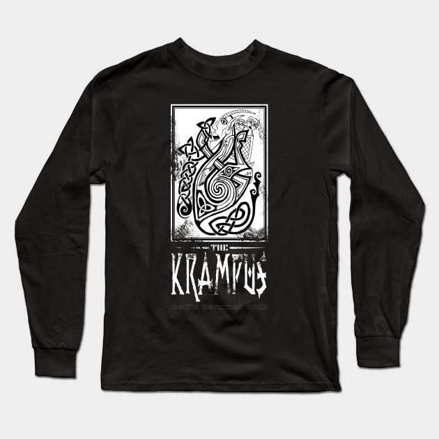 The Krampus Long Sleeve T-Shirt by celtichammerclub